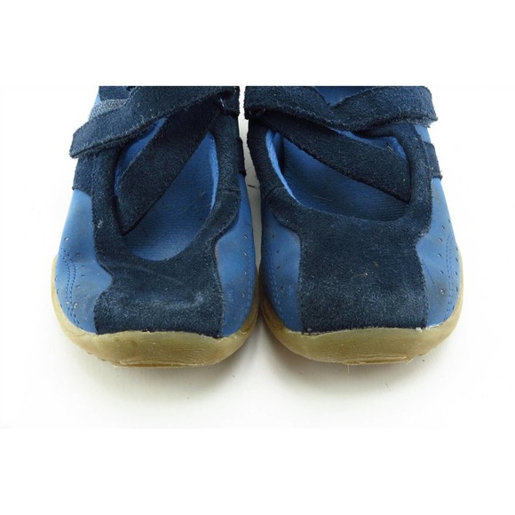 Lands' End Toddler Girls 10 Medium Blue Mary Jane Leather - Picture 2 of 7